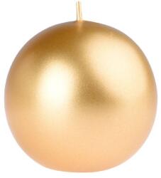 Emocio Lumânare metalică aurie Sphere 56mm