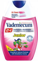 Vademecum 2 în 1 Junior combinație de pastă de dinți și UV Căpșuni 75 ml