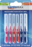  Periuțe interdentare Dentamax MIX (6 buc/cutie)