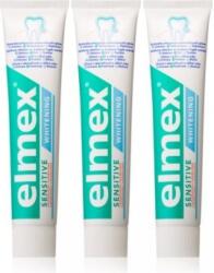  Pastă de dinți de albire Elmex pentru dinți sensibili, albire sensibilă, 3 x 75 ml