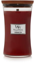  Vază mare WoodWick Cinnamon Chai