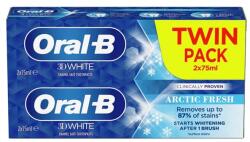  Pastă de dinți Oral-B 3D White Arctic Fresh 2x75ml