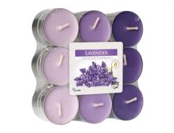  Lumânare tip tealight parfumată cu LAVANDĂ 18 bucăți