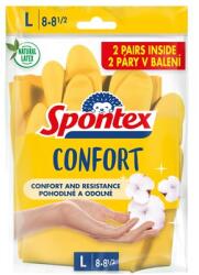  Mănuși Spontex Confort mărimea L 2 x 2 buc