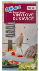 Q Home Mănuși (100 buc/cutie) de unică folosință M/M
