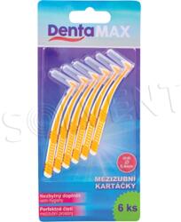  Periuțe interdentare Dentamax curbate 0, 4 mm 6 buc