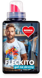 Dedra FLECKITO | Gel de îndepărtare a petelor | ORGANIC | 7 bioenzime de nouă generație și utilizare dublă | 500 ml