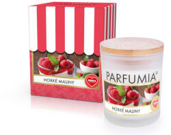  ZMEURĂ CALDĂ | lumânare parfumată cu soia | PARFUMIA® | 250 ml