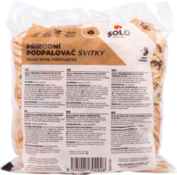  Role de aprindere a focului Solo din lână de lemn naturală, 16 aprinzătoare