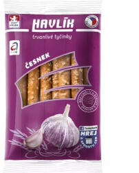 Havlík Batoane de lungă durată cu brânză și sare de usturoi 90g
