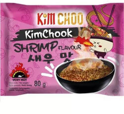  Tăiței instant Kimchoo 80g aromă super picantă de creveți