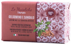 ITERITALIA Săpun vegetal cu ulei de măsline și unt de shea - iasomie și lemn de santal, 175 g