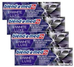  Pastă Blend-a-Med 3D White Lux Charcoal 4x75ml