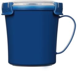  Cană de supă Sistema pentru cuptorul cu microunde, 656 ml, albastră