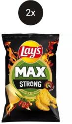 Lay's Brânză tare cu cayenne Lays 2x55g