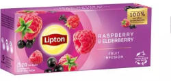 Lipton Infuzie de fructe de zmeură și soc @20x1.6g