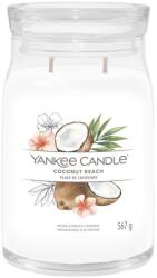 Yankee Candle Lumânare Yankee Coconut Beach Signature, mărime mare