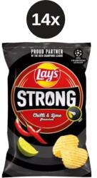 Lay's chili tare cu lime 14x55g