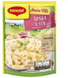Maggi AmoreMio paste șuncă+brânză 140g