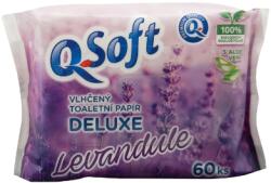 Q Soft Hârtie igienică umedă (60 buc/pachet) lavandă