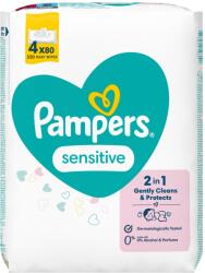 Pampers Șervețele umede Sensitive XXL 4x80 buc