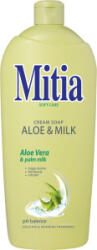  Săpun lichid Mitia Aloe & Milk, rezervă, 1 l