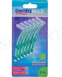  Periuțe interdentare Dentamax curbate 0, 5 mm 6 buc