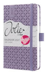 Sigel Naptár, A6, heti, 2027, kemény borító, SIGEL Jolie, Lavender Purple (SIJ138) (SIJ138)