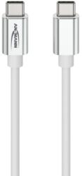 ANSMANN USB 2.0 Type C Töltő/adat Fehér 1.2m 1700-0213 (1700-0213)