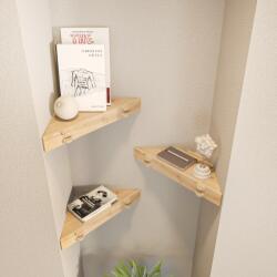  Hanah Home Edis fali polc - tölgy (875ZNA4641)