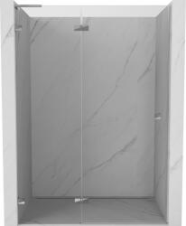 Mexen Lunar L balos zuhanyajtó balos 135 cm, átlátszó, króm - 834L-135-000-01-00-L