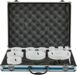 Makita set 13 găuri BiM în carcasă de aluminiu 22-127 mm D-75764 (D-75764)