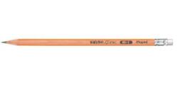 Maped Creion grafit HB cu guma de sters, FSC Black Peps Maped 851721FC