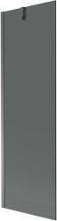 Mexen Next egyajtós kádparaván 60 x 150 cm, grafit, gun metal - 895-060-000-00-40-95