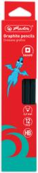 Herlitz Creion grafit HB, mina 2.2mm, set 12, Herlitz HZ9498570