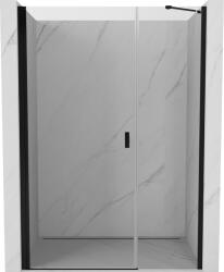 Mexen Mist-B zuhanyajtó nyíló 115 cm, áttetsző, fekete - 8A2-115-001-70-00