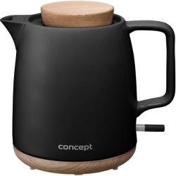 Concept Kettle Ceramica RK0086 Elegant 1 l Negru (2196144) Fierbator