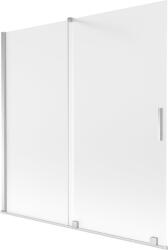 Mexen Velar kétajtós, 160 x 150 cm-es zuhanyfal, jégvirág, króm - 896-160-000-31-01
