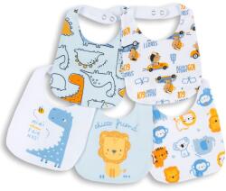 Chicco Set 5 Bavete Chicco pentru Baieti, Material Bumbac si Frottee (58030618) Bavata