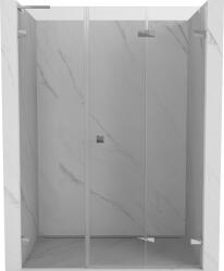 Mexen Lunar-F L összecsukható zuhanyajtó jobb 110 cm, átlátszó, króm - 836SL-110-050-01-00-P