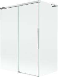 Mexen Rox L kádparaván 2 szárnyú tolóajtós 120 + 70 x 150 cm, átlátszó, króm - 8C9L-120-070-01-00