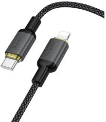hoco. Cablu de date HOCO X128 pentru iPhone 14 Plus / 14 Pro Max / 14 Pro, tip Type-C - Lightning, 100 cm, NEGRU X128_C_L (X128_C_L)