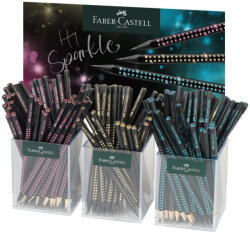 Faber-Castell Display 144 creioane grafit B Faber-Castell Sparkle Winter 2025 (FC118255)