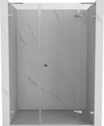 Mexen Lunar L jobbos nyíló zuhanyajtó 125 cm, átlátszó, króm - 834SL-125-050-01-00-P