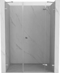 Mexen Lunar nyíló zuhanyajtó, jobb oldali, 135 cm, átlátszó, króm - 834S-135-050-01-00-P