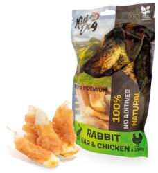 KIDDOG Kid Dog Super Premium 100% Piept de pui pe ureche de iepure 150 g