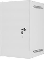 Lanberg szürke 10" 9U 280x310 rack szekrény (WF10-2309-00S) (WF10-2309-00S)