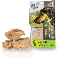 KIDDOG Kid Dog Super Premium 100% Ficat de iepure liofilizat 50 g