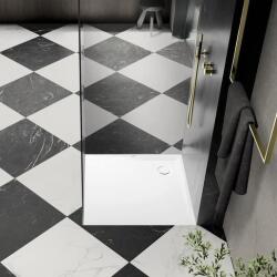 KALDEWEI Superplan szögletes zuhanytálca 90x90 cm zománcozott acél alpesi fehér 384800010001 (384800010001)