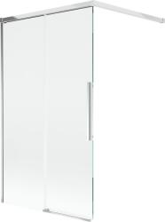 Mexen Rox 2-szárnyú, toló kádparaván 140 x 150 cm, átlátszó, króm - 8C9-140-003-01-00